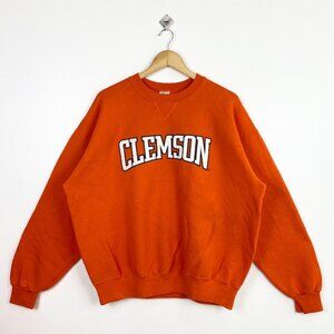 NCAA Clemson University ‘Tigers’ Logo Orange Co shirt sweatshirt